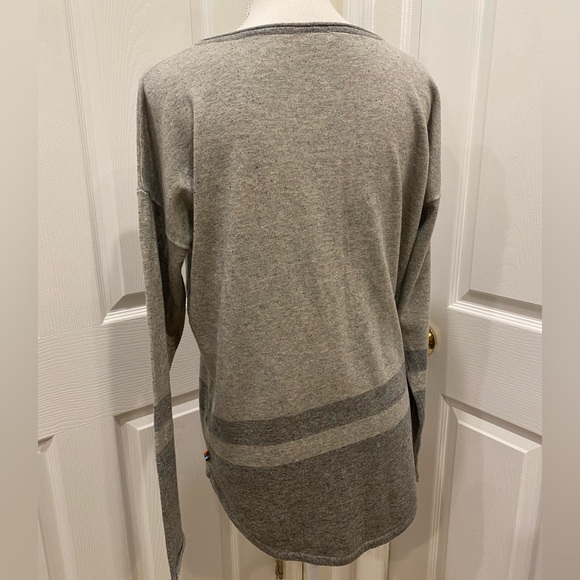 Smartwool Akamina Crew Neck Sweater Gray Pocket Knit Causal in perfect condition - Picture 3 of 11